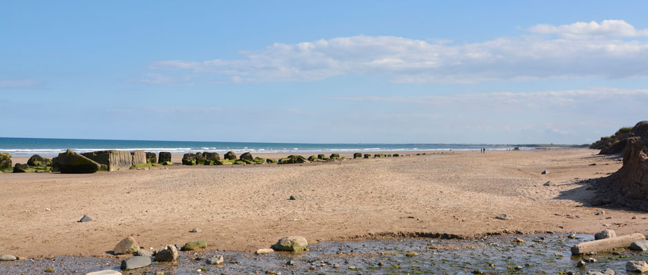 Empty Fraisthorpe Beach